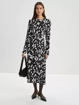 Платье с принтом