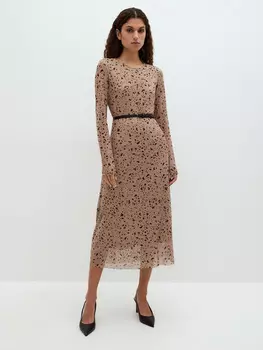 Платье с ремнем