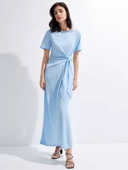 Платье с узлом