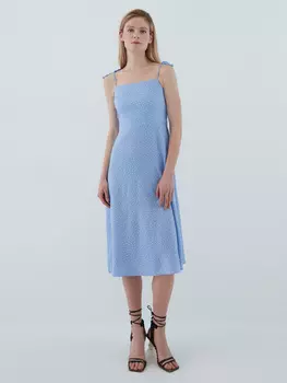 Платье с завязками