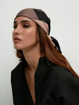 Платок с принтом