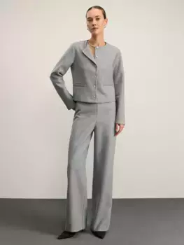 Прямые брюки из вискозы