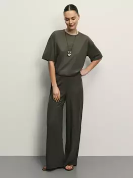 Прямые брюки из вискозы