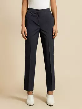 Прямые брюки с разрезами