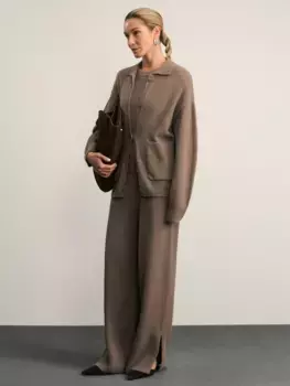 Прямые брюки с вискозой в составе