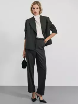 Прямые брюки с вискозой в составе