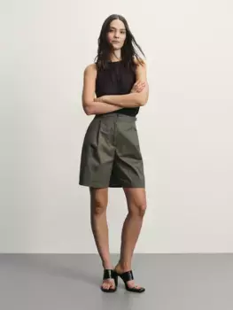 Прямые шорты из хлопка