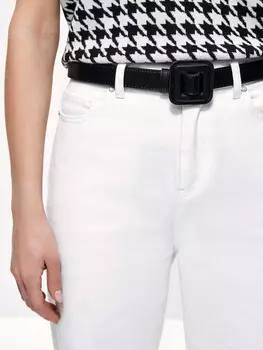 Ремень с квадратной пряжкой