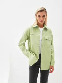 Рубашка из экокожи