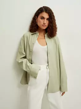 Рубашка из экокожи