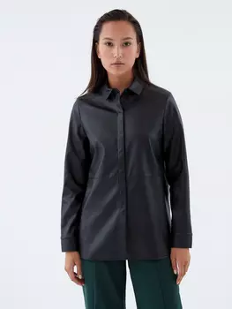 Рубашка из экокожи