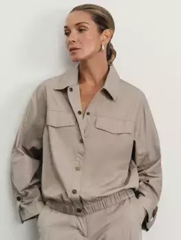 Рубашка на кнопках из хлопка