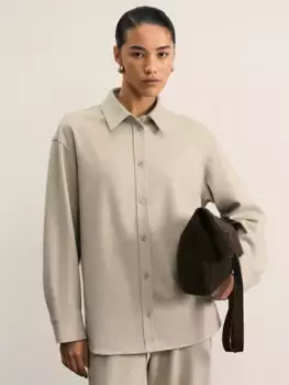 Рубашка прямого кроя