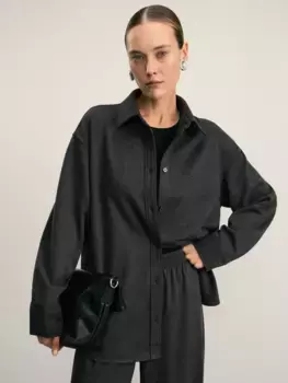 Рубашка прямого кроя