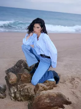 Рубашка с принтом