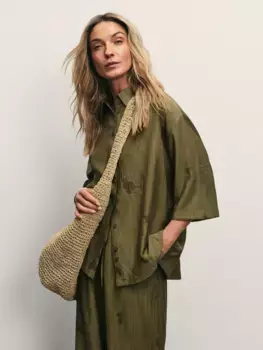 Рубашка с принтом