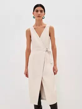 Сарафан из экокожи