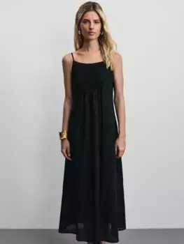 Сарафан из хлопка А-силуэта