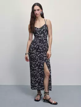 Сарафан из вискозы с принтом