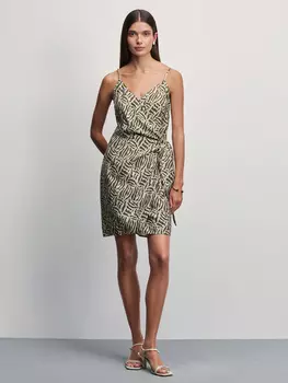 Сарафан из вискозы с узлом