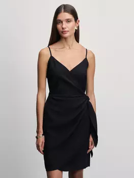 Сарафан из вискозы с узлом