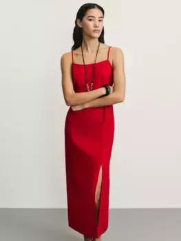 Сарафан миди изо льна