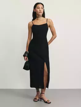 Сарафан миди изо льна