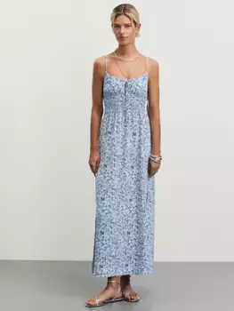 Сарафан миди приталенного кроя