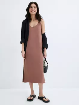 Сарафан с разрезом