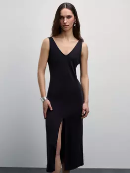 Сарафан с V-образным вырезом из модала