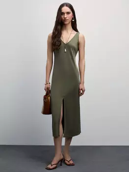 Сарафан с V-образным вырезом из модала