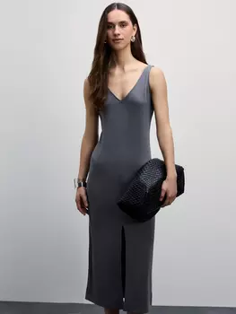 Сарафан с V-образным вырезом из модала