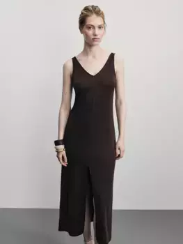 Сарафан с V-образным вырезом из модала