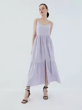 Сарафан с воланами