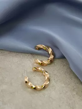 Серьги-полукольца