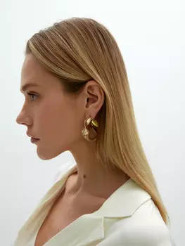 Серьги-полукольца