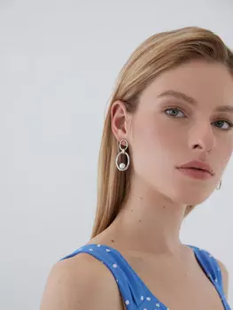 Серьги с подвеской