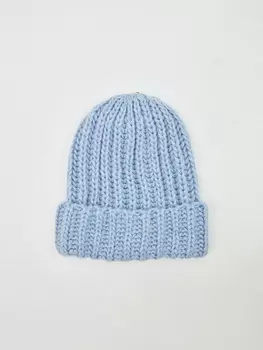 Шапка крупной вязки