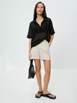 Шорты с отворотами