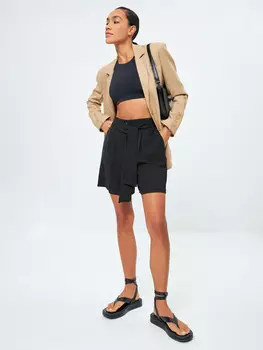 Шорты с поясом