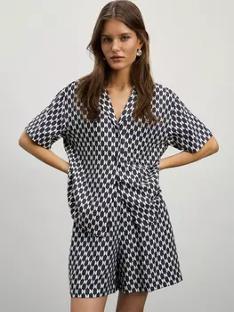 Шорты с принтом