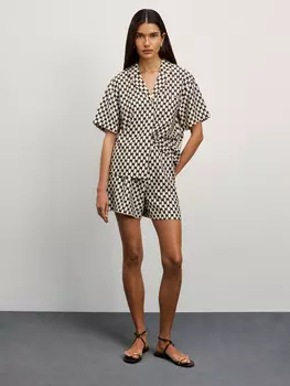 Шорты с принтом