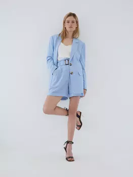 Шорты с ремнем