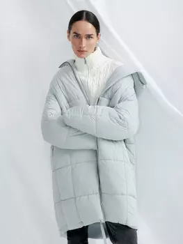 Стеганое пальто