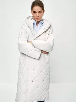 Стеганое пальто