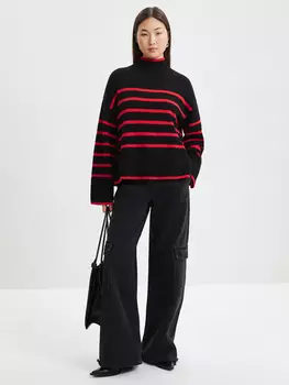 Свитер в полоску