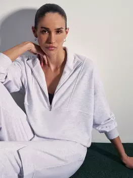 Свитшот с молнией