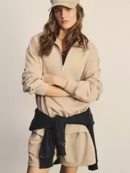 Свитшот с молнией