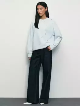 Свитшот со стразами