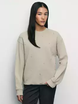 Свитшот со стразами